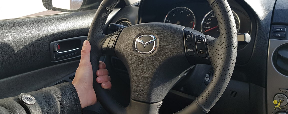 перетяжка руля Mazda картинка